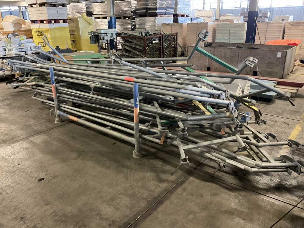 Layher Party Scaffolding Handrails