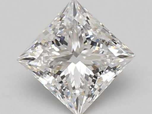 Diamante - princess 1.08 ct - D/VVS2 (certificato HRD)