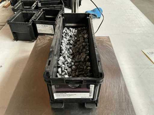 Würth 10,83 kg Boulon à bride avec dents M8x12 dans boîte empilable