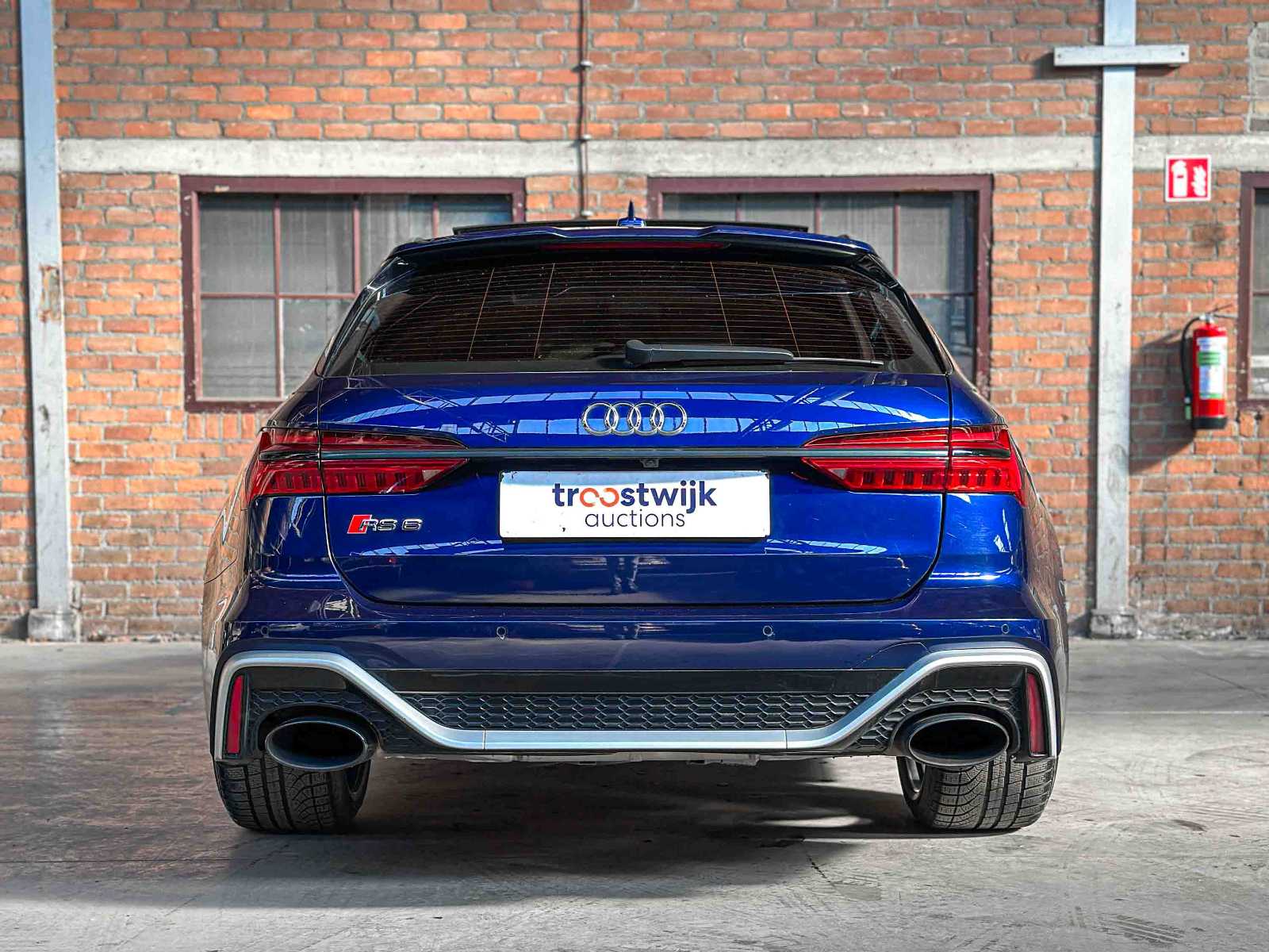 Audi RS6 Avant 4.0 TFSI V8 Quattro C8 600pk 2019 -MILLTEK-, P-381-BK