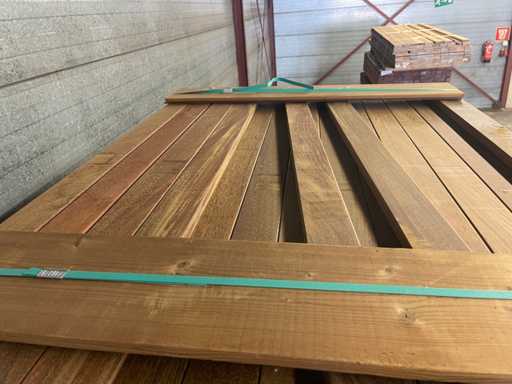 Ipé Dielen gehobelt 1250x80x27mm (152x)