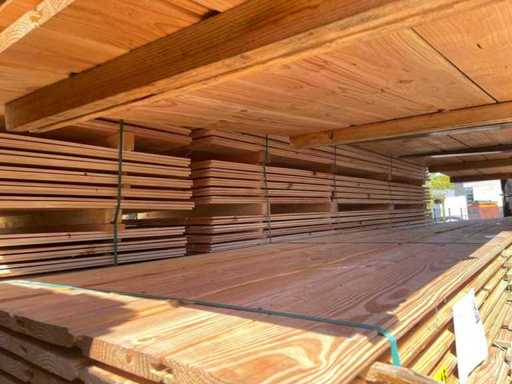 Profil de la cabine en rondins Douglas 5000x175x28mm (36x)