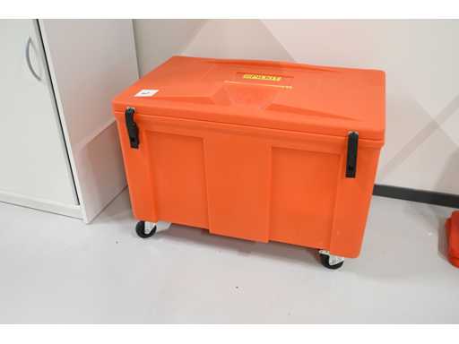 Jonesco JBX 80 Mobile Plastic Safety Workshop Box mit Sicherheitspräventionsmaterialien