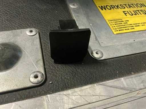 Schwarze Endkappe (257x)