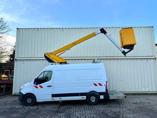 Renault - Master met Klubb K32 boomlift 12,5 meter - 2017 - Transporter