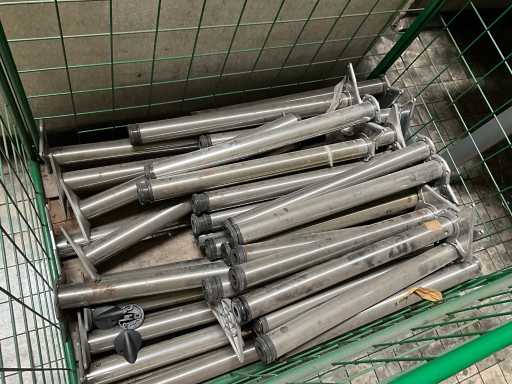 Gamba del tavolo 71 cm - altezza regolabile (35x)