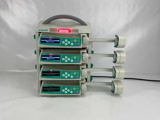 B Braun - Espace perfuseur incluant Station spatiale - Pompe à seringue (4x)