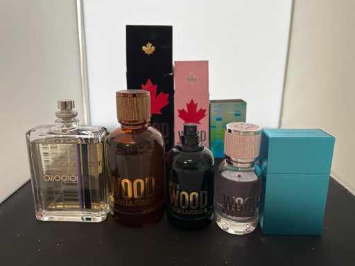 5x Dsquared and Molecules perfume