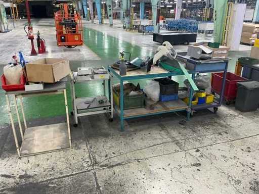 Meubles d’atelier (4x)