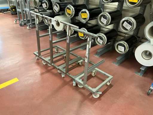 Product transport trolley