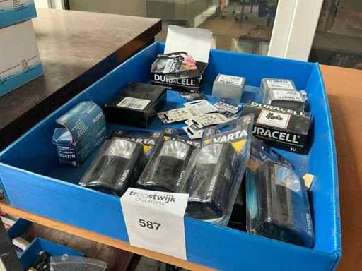 Torcia Varta / Duracell e batterie a cella pulsante