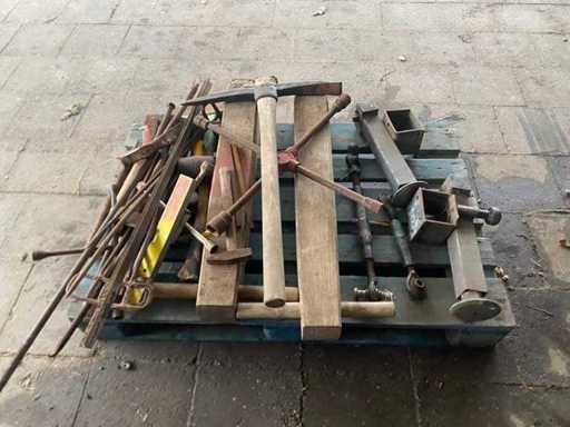 Charge von Pflasterwerkzeugen