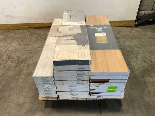 Laminaat – diverse soorten, ca. 68m²