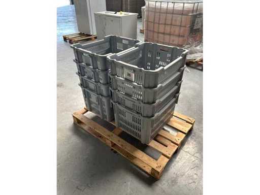 Plastiek bakken (8x)