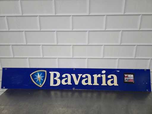 Bavaria - pancarte publicitară din plastic
