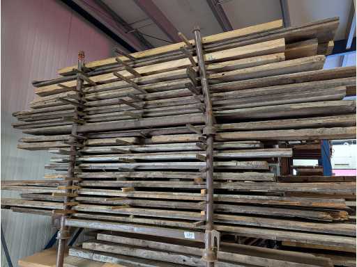 Scânduri de podea, pin vechi (2 pachete)