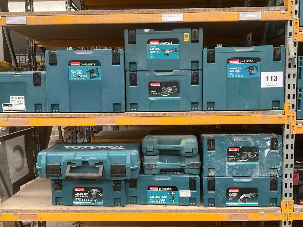 Plm 33 diverse gereedschapskoffers MAKITA