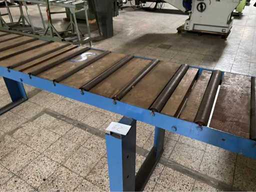 Nizzolo trasportatore a rulli lungo 3 metri