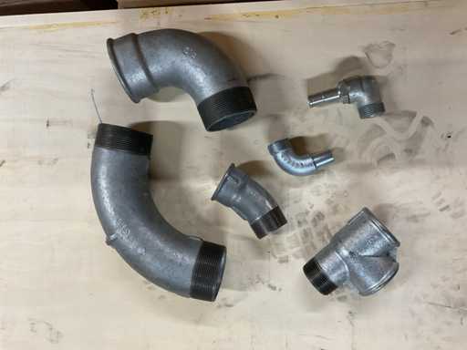 Bogen/Winkel/T-Stück/Verschraubung (90x)