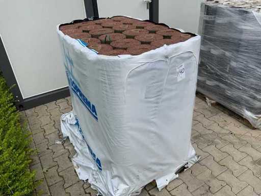 Rol dakleer met leislag 9m2 per rol (26x)
