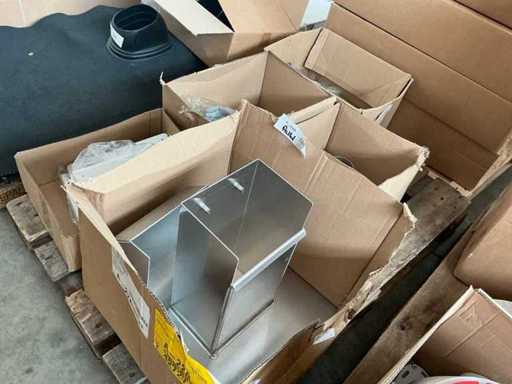 Batch of ventilation and air duct connections