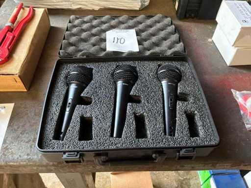 Behringer XM1800S Mikrofon (3x)