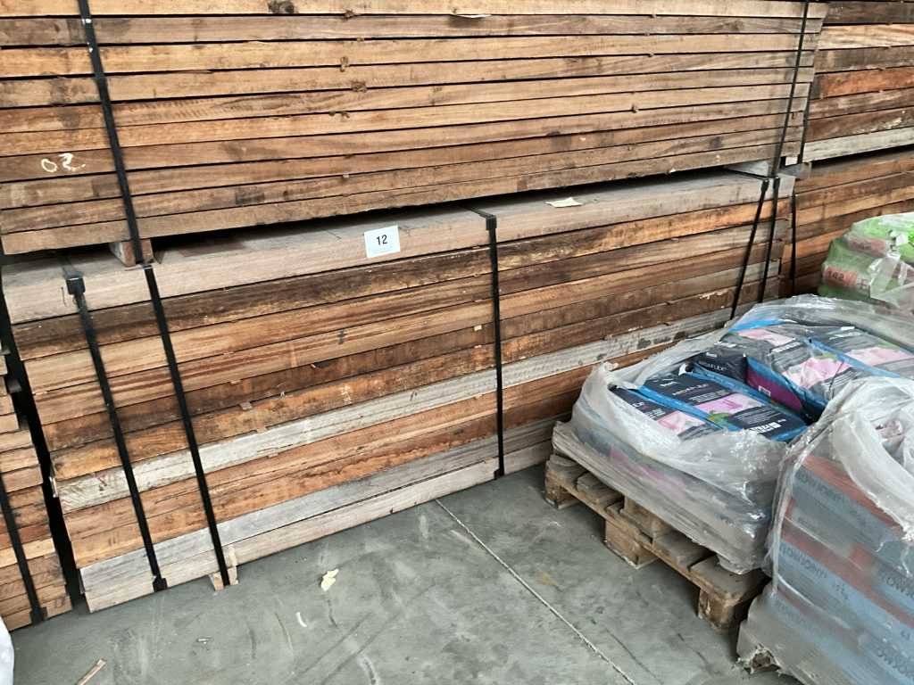 Approx. 2.3m3 tropical hardwood TIMBORANA