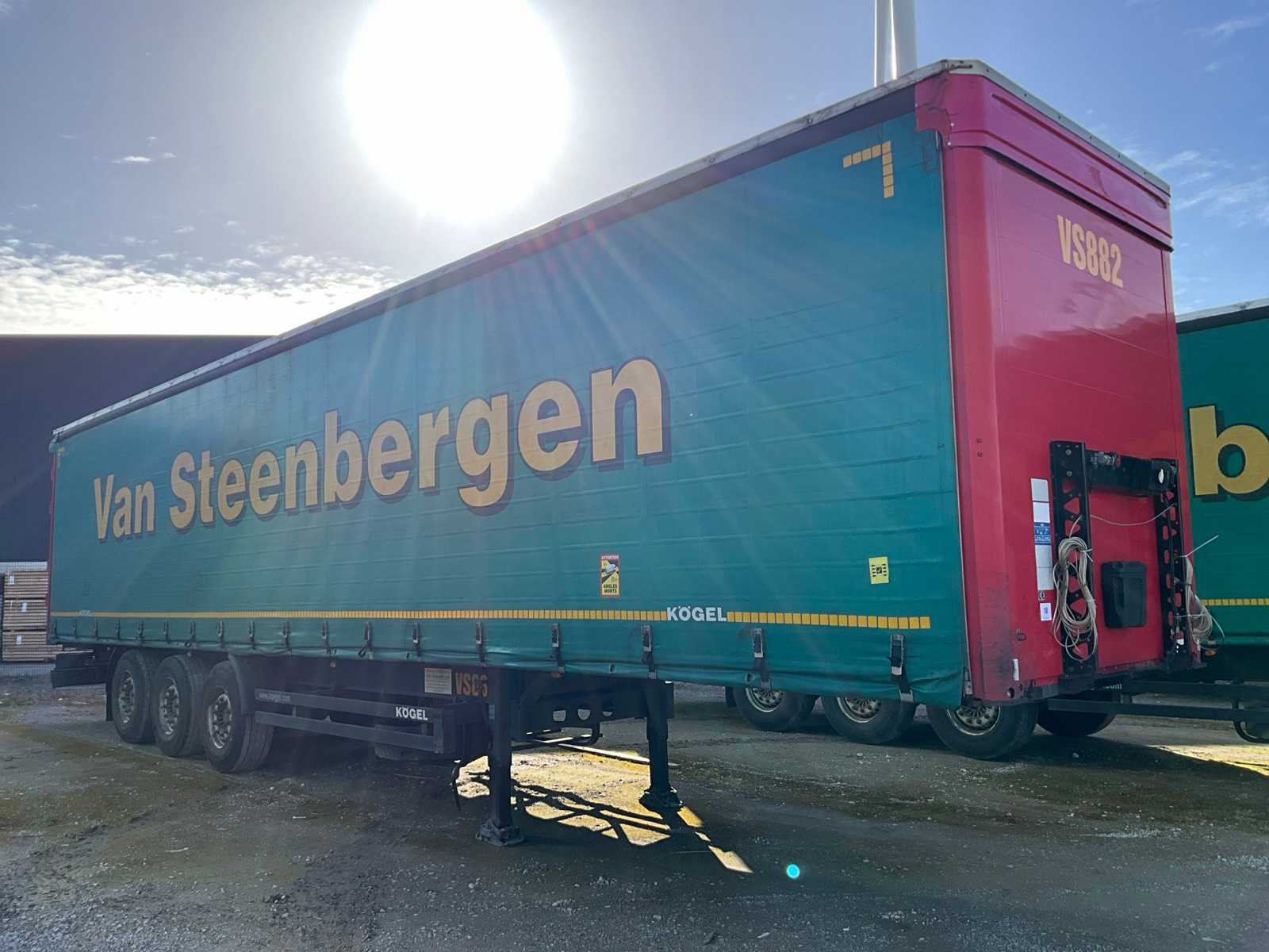 2019 KÖGEL SN 24 Curtainsider-Sattelauflieger