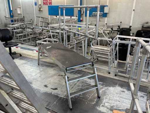 GÜNZBURGER STEIGTECHNIK - OPVOUWBAAR WERKPLATFORM