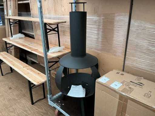 Maxx Garden Garden fireplace