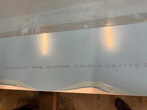 Plexiglas XT WEISS WN070 GT 3,0 mm 2050x3050 mm (30x)