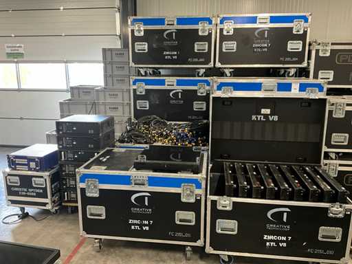 Sistema a pavimento LED KTL Zircon 7 V8