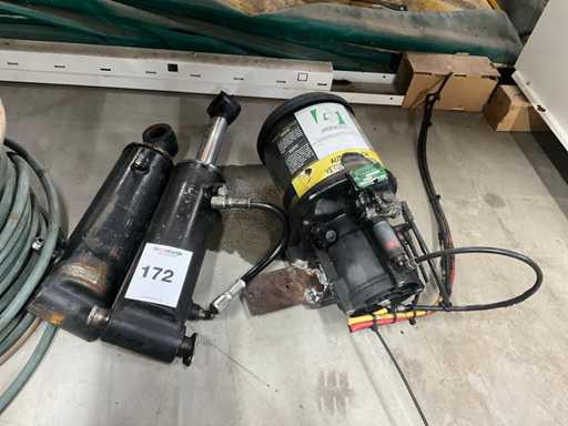 Groeneveld Pneumatische Fettpumpe mit 2 Zylindern