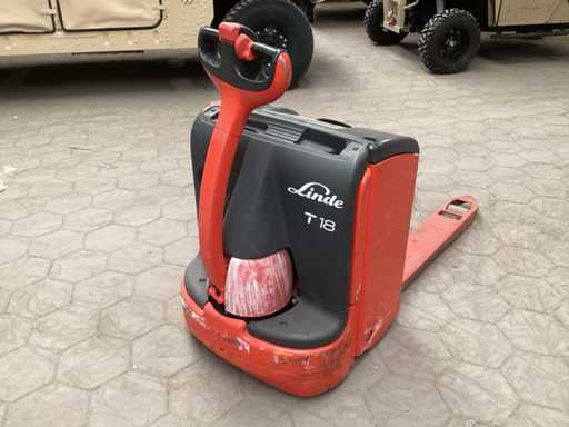 2008 Linde T 18 Hand hydraulische palletwagen