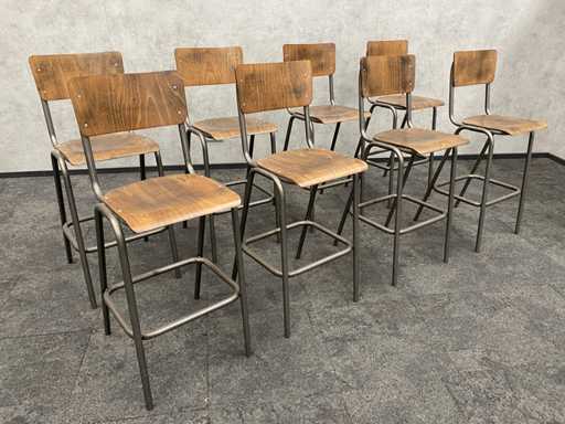 8x scaun ?colar / scaun de bar