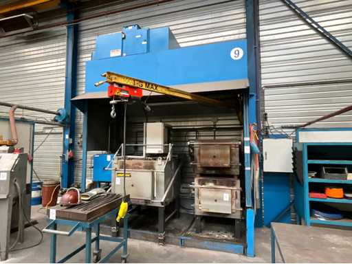 Hotte industrielle Smog-Hog incluant bras pivotant