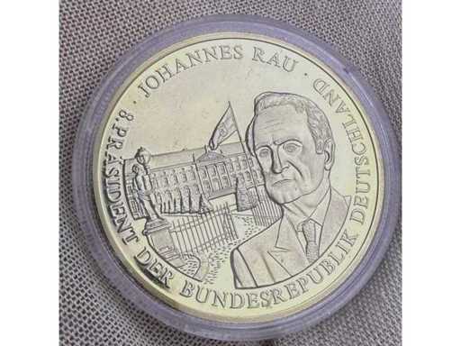 Johannes Rau – 8. Präsident der Bundesrepublik Deutschland – Sammlermedaille