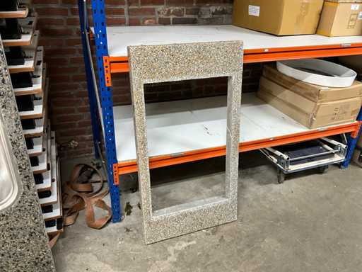 Betonnen aanrechtblad