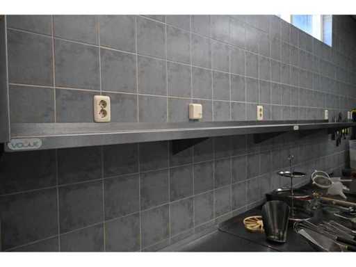 Vogue RVS Wandschap (2x)