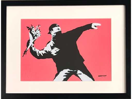 (à) L’amour de Banksy est dans l’air 