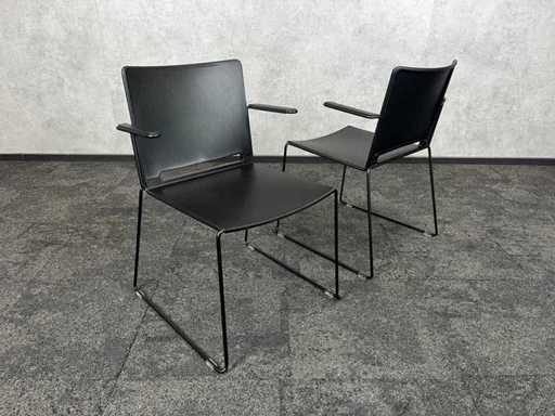 2x Markant Pep - nesting chair with armrests - unused