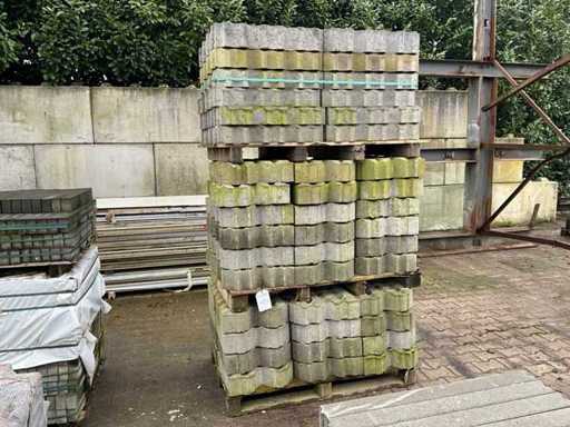 Betonnen grasblokken