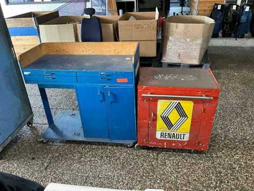 Wood Mobile workshop furniture