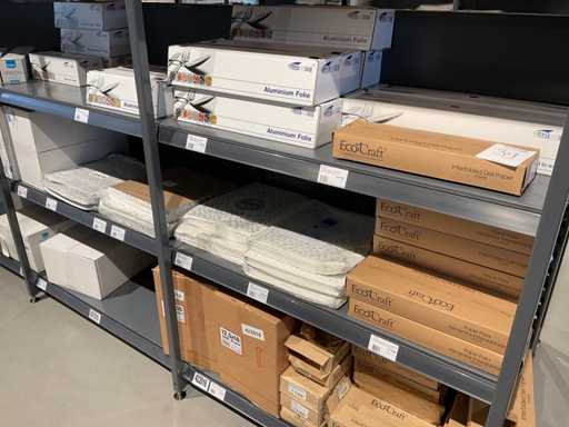 Lot de folie de aluminiu ?i material de ambalare pentru gust?ri