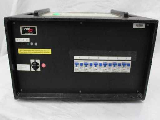 Strom-VT 032A -> 12x Schuko / 06x FI / B16