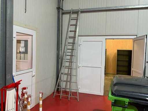 Centrum BV 2X14 Scară din aluminiu în două piese