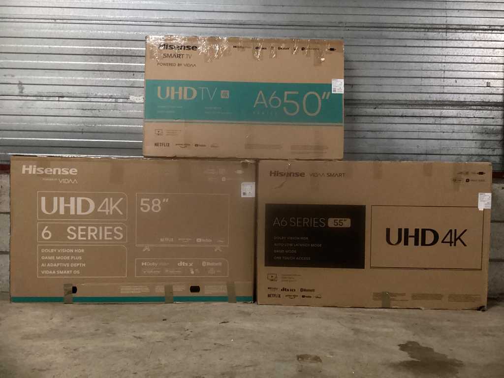 Hisense - Fernseher (3x)