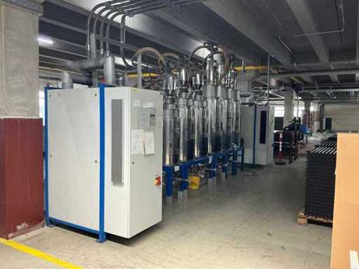 Sistema de secado de granulados COLORTRONIC de 1998