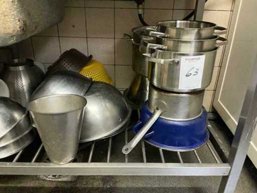 Lotto di pentole da cucina