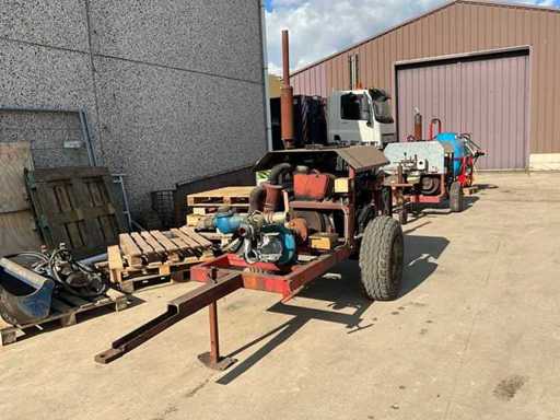 Bewässerungspumpe mit automatischer Abschaltung.